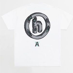 Hidden x Daniel Arsham eroded H logo tee white XL brand new ds super rare!!